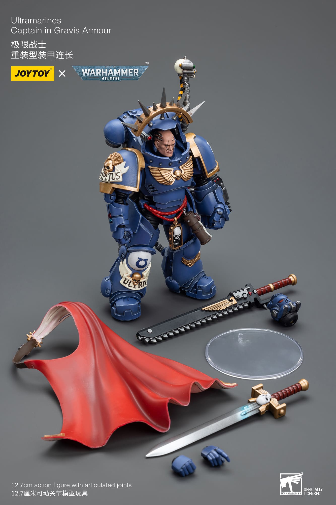 Ultramarines
Captain in Gravis Armour