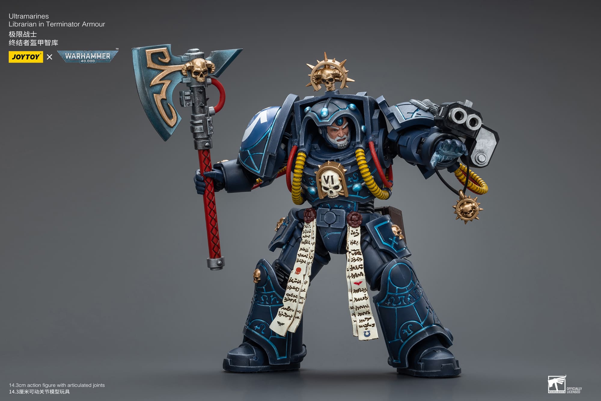 Ultramarines
Librarian in Terminator Armour