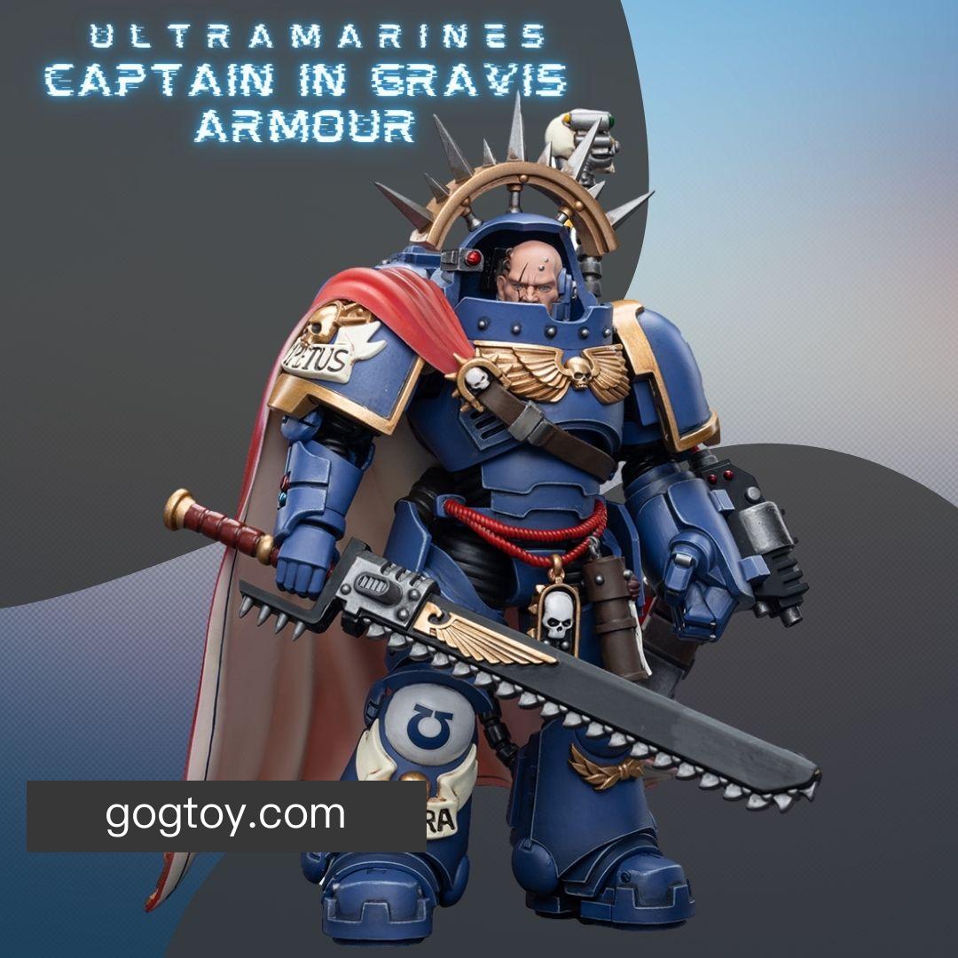 Ultramarines
Captain in Gravis Armour