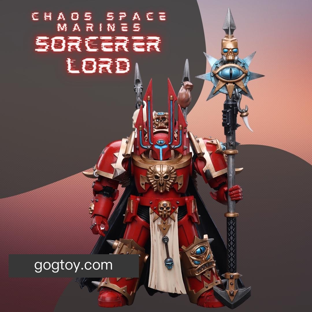 ChaosSpace Marines
Crimson Slaughter
Sorcerer Lord in Terminator Armour