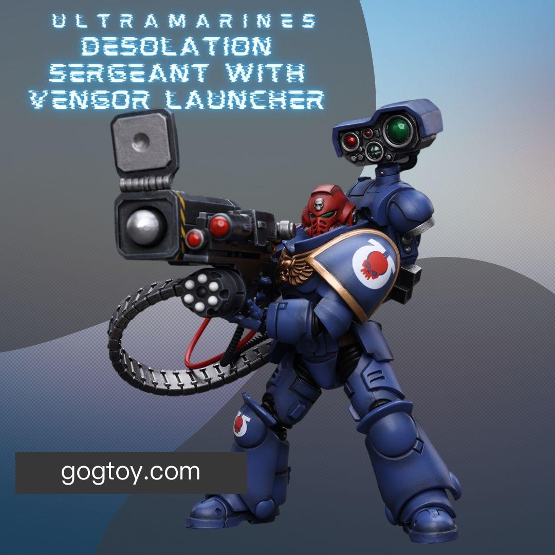 Ultramarines
Desolation Sergeant with Vengor Launcher