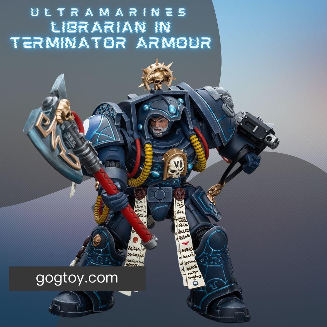 Ultramarines
Librarian in Terminator Armour