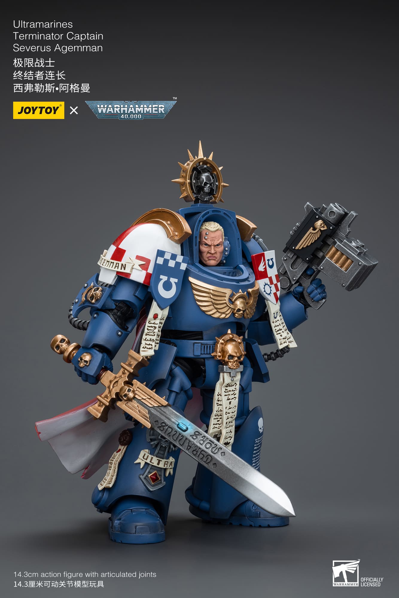 Ultramarines
Terminator Captain
Severus Agemman