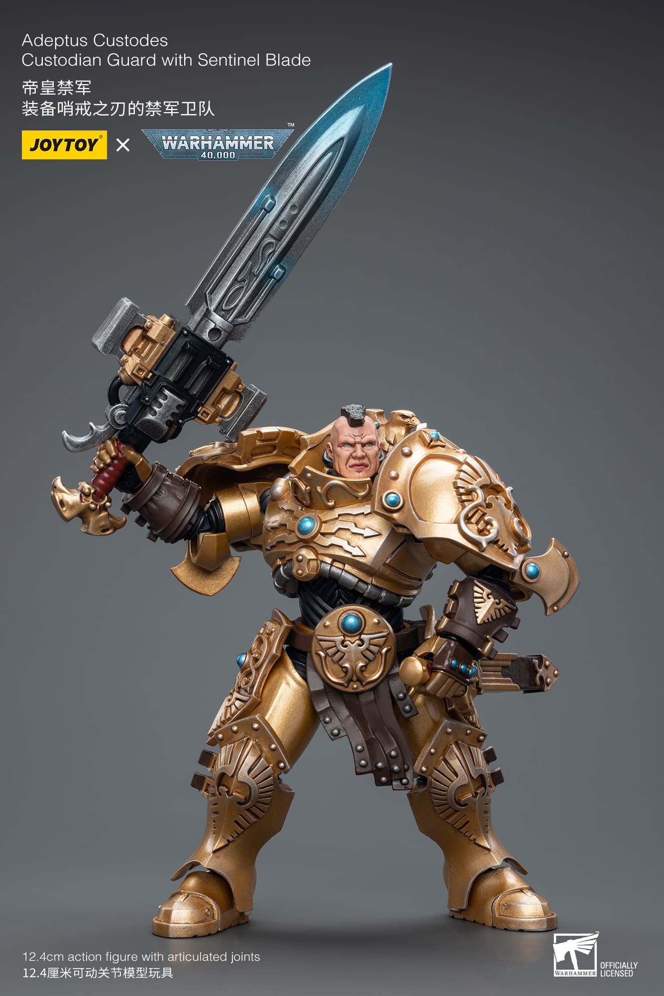 Adeptus Custodes
Custodian Guard with Sentinel Blade