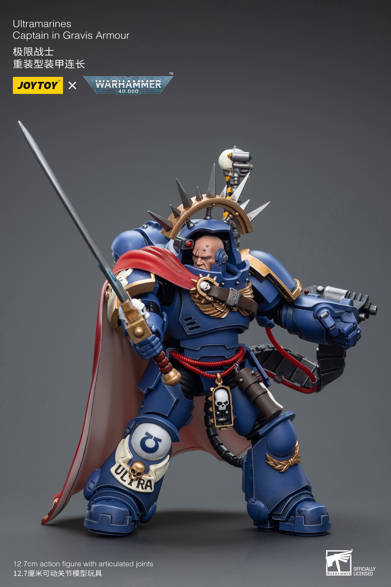 Ultramarines
Captain in Gravis Armour