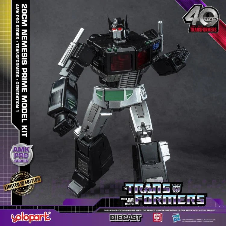 Pre-Order:Transformers 40th Anniversary Nemesis Prime Advanced Model Kit Pro