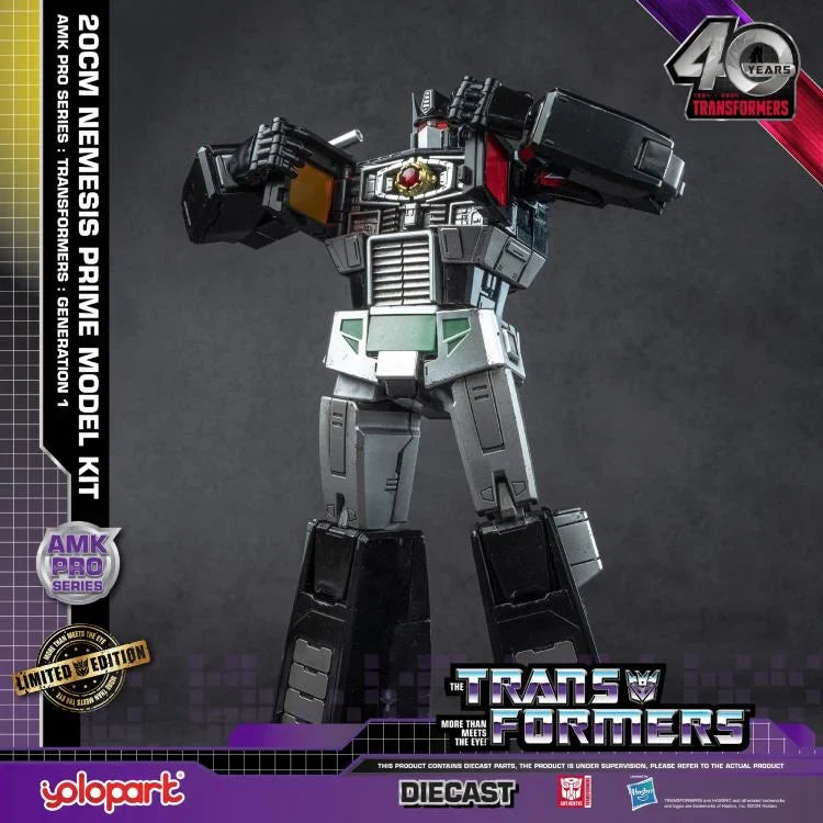 Pre-Order:Transformers 40th Anniversary Nemesis Prime Advanced Model Kit Pro