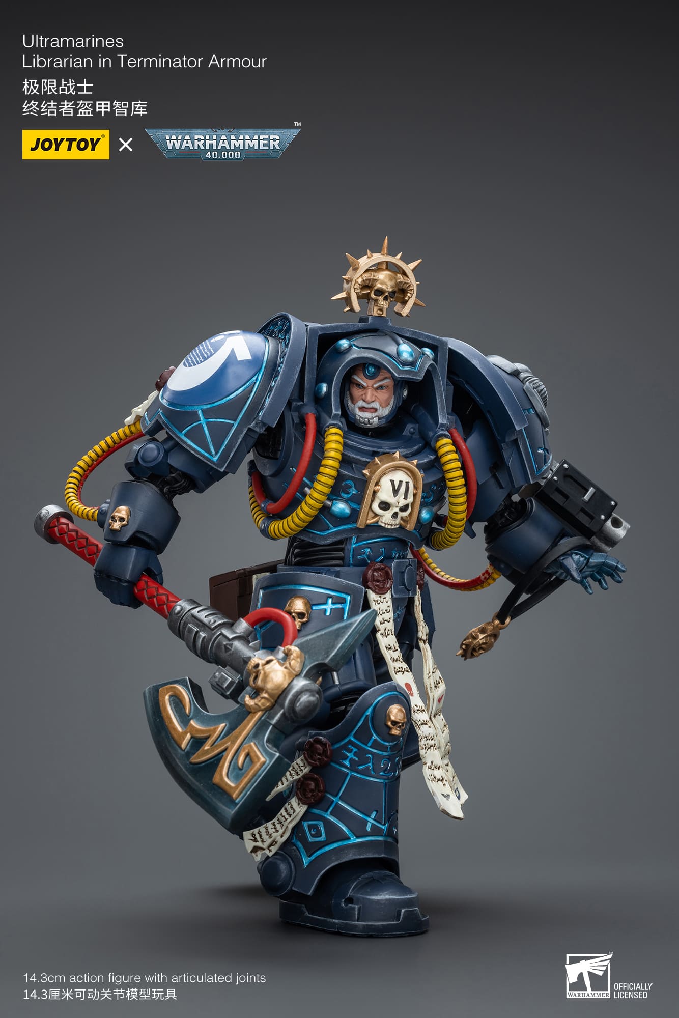 Ultramarines
Librarian in Terminator Armour