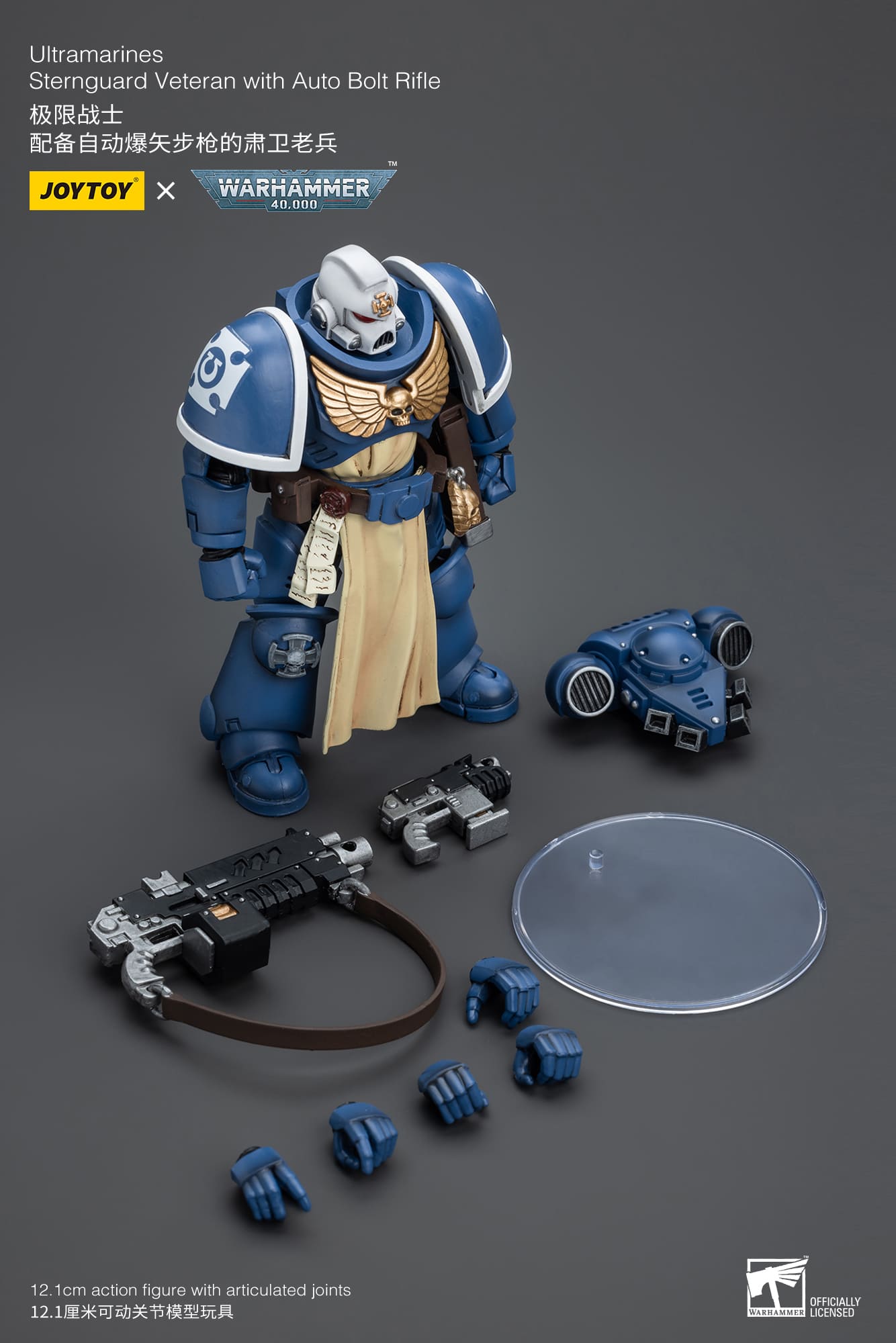 Ultramarines
Sternguard Veteran with Auto Bolt Rifle