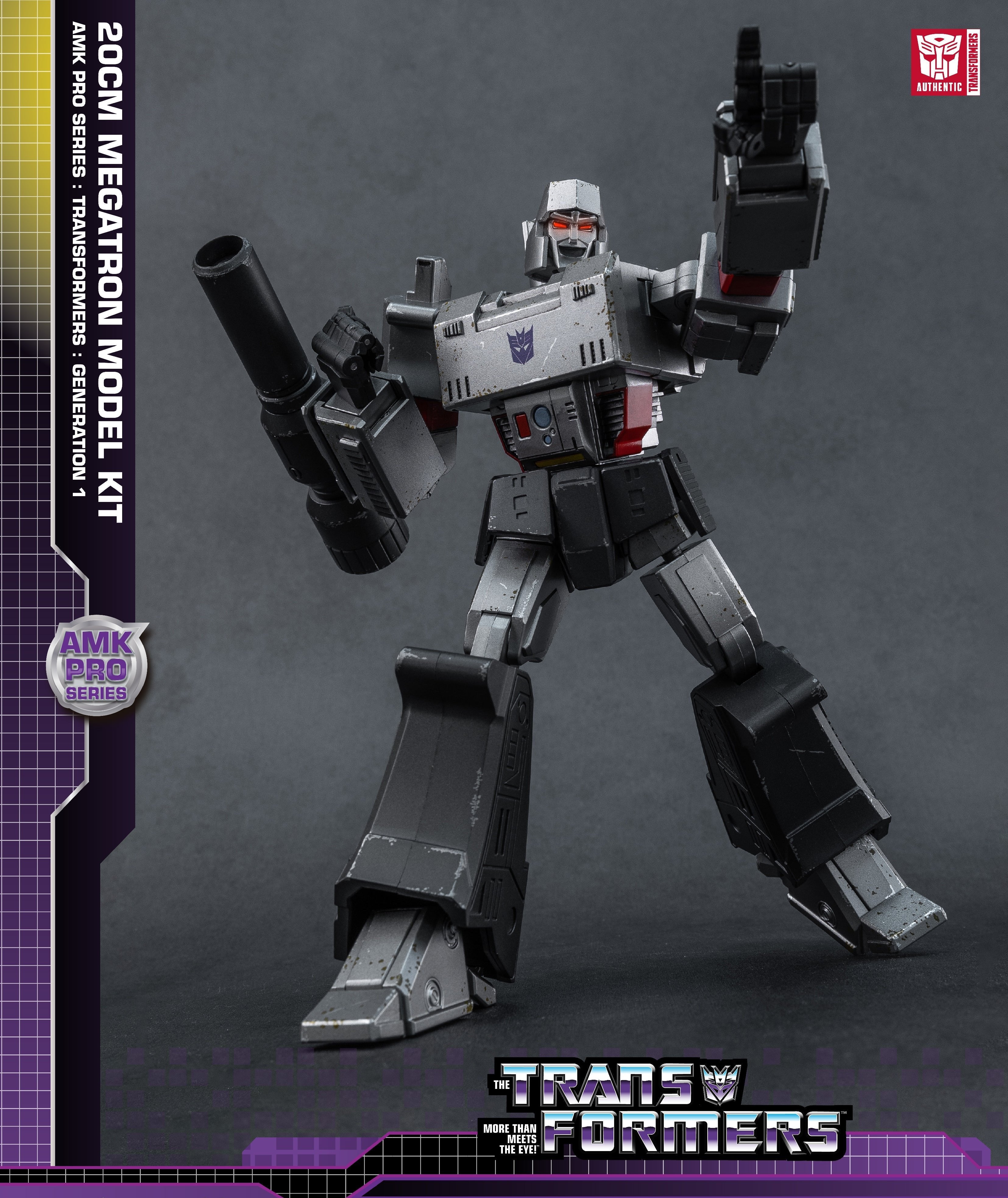 Transformers: Generation 1 - 20cm Megatron Model Kit - AMK PRO Series