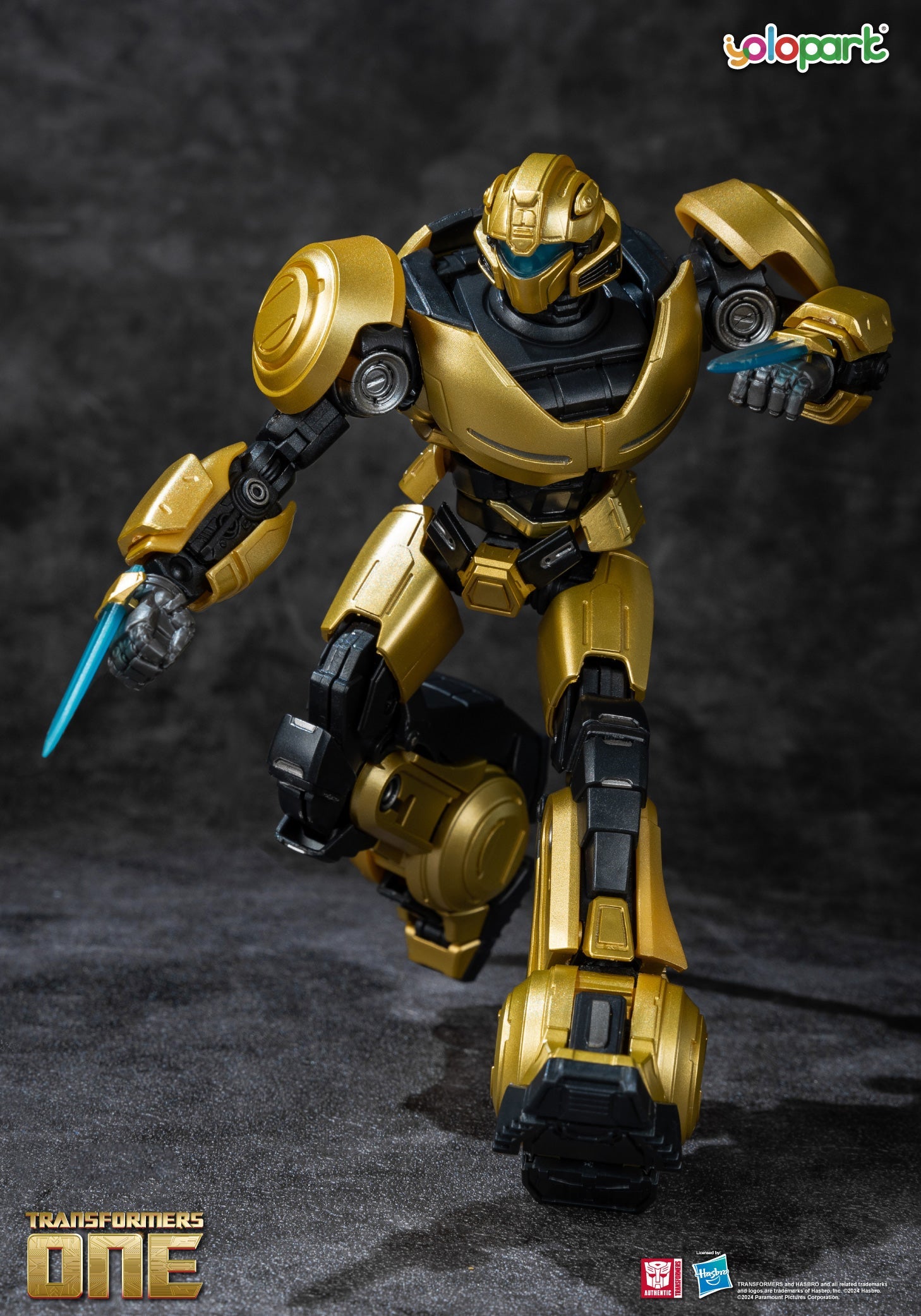 Pre-Order:Transformers ONE - 16cm B-127 [Bumblebee] Cogged Mode Model Kit - AMK Series